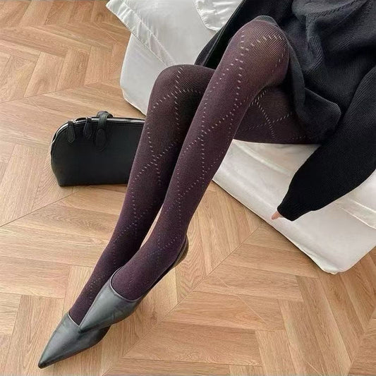Blaire Checkered Stockings