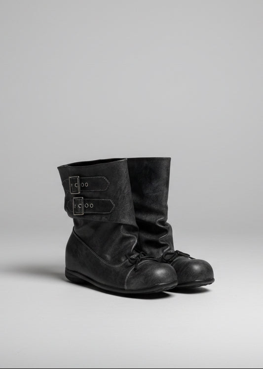 Luna Ballet Buckle Boots